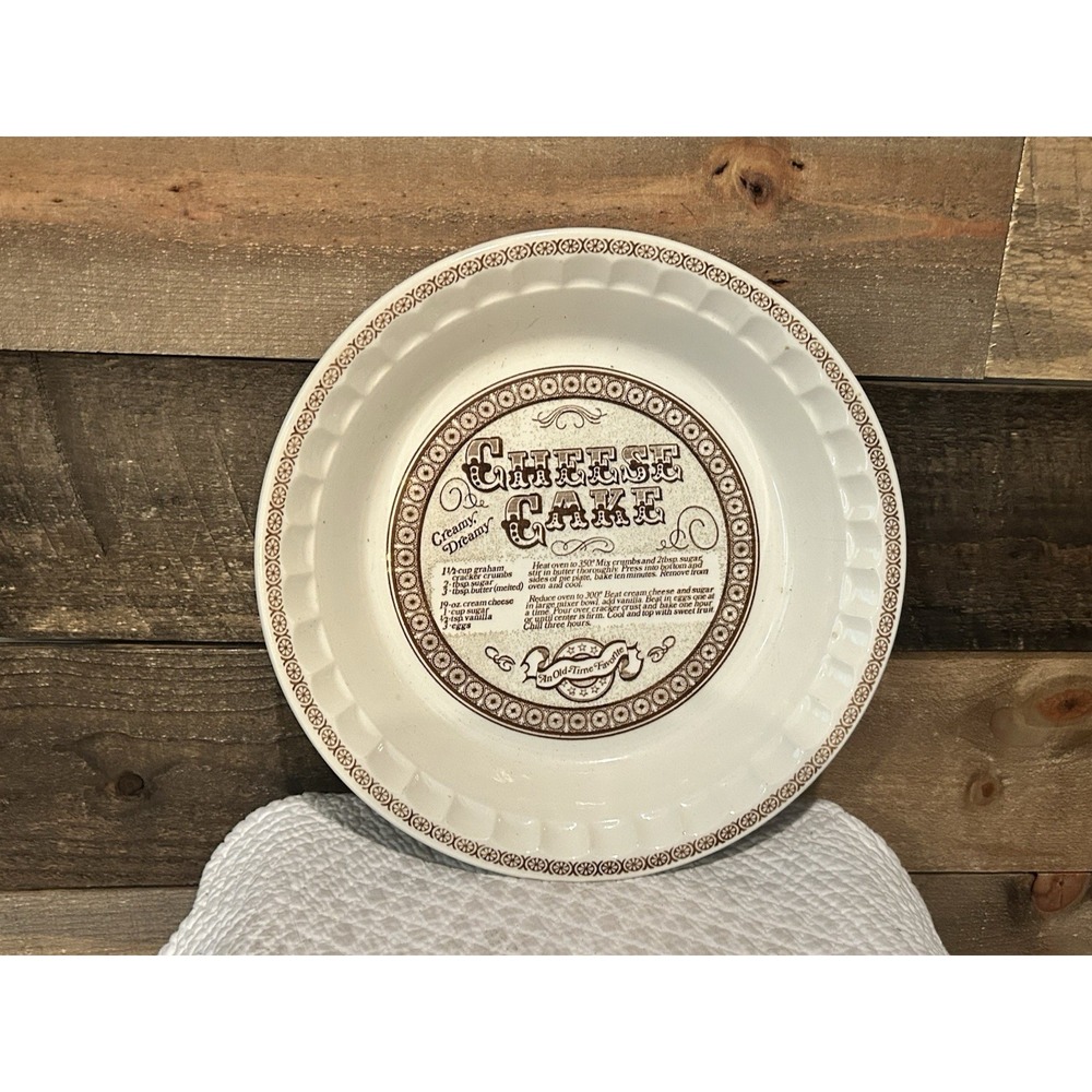 Royal China / Jeannette CHEESE CAKE Plate‎ UNUSED - USA